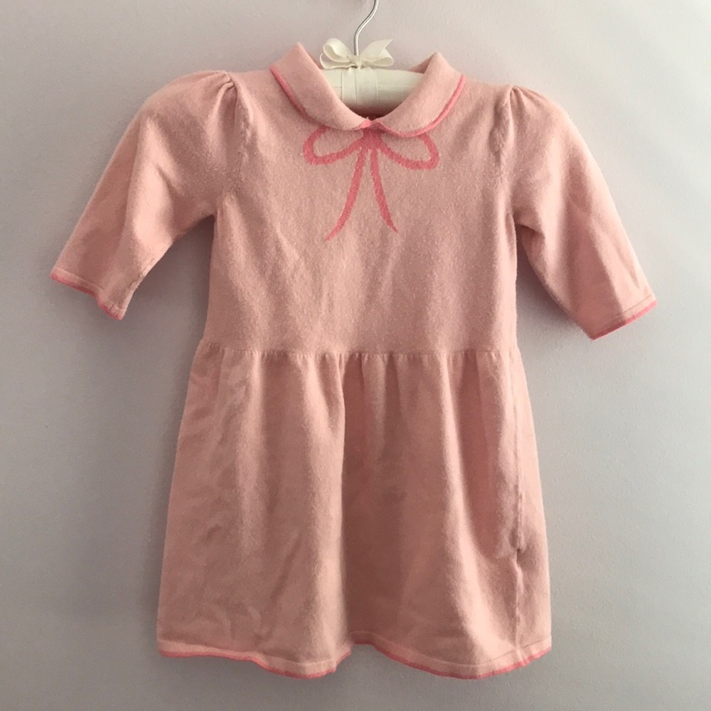 Janie and Jack pink dress 18-24 months